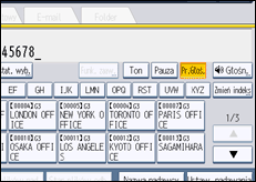 Ilustracja ekranu panela operacyjnego