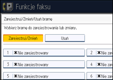 Ilustracja ekranu panela operacyjnego