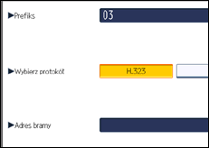 Ilustracja ekranu panela operacyjnego