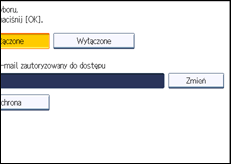Ilustracja ekranu panela operacyjnego