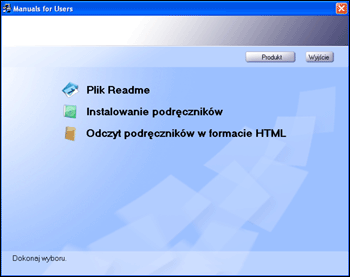 Ilustracja ekranu instalacji