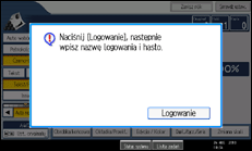 Ilustracja ekranu panela operacyjnego