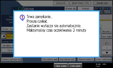 Ilustracja ekranu panela operacyjnego