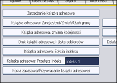 Ilustracja ekranu panela operacyjnego