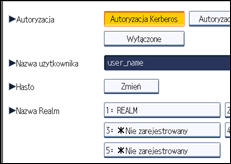 Ilustracja ekranu panela operacyjnego