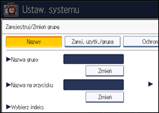 Ilustracja ekranu panela operacyjnego