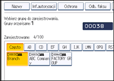 Ilustracja ekranu panela operacyjnego