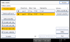 Ilustracja ekranu panela operacyjnego