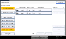 Ilustracja ekranu panela operacyjnego