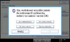 Ilustracja ekranu panela operacyjnego