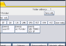 Ilustracja ekranu panela operacyjnego