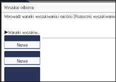 Ilustracja ekranu panela operacyjnego