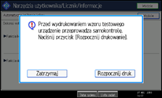 Ilustracja ekranu panela operacyjnego