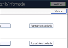 Ilustracja ekranu panela operacyjnego