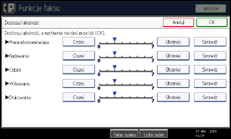 Ilustracja ekranu panela operacyjnego