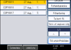 Bild av anv&auml;ndarpanelens sk&auml;rm