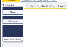 Bild av användarpanelens skärm