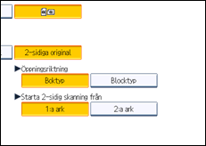 Bild av användarpanelens skärm