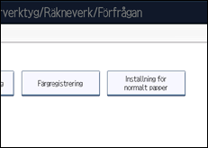 Bild av användarpanelens skärm
