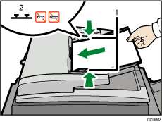 ADF illustration numbered callout illustration