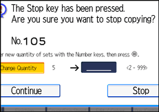 Operation panel screen illustration