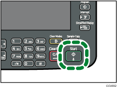 Start key illustration