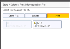 Operation panel screen illustration