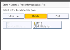 Operation panel screen illustration
