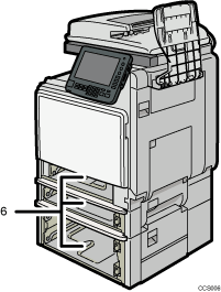 Main unit illustration numbered callout illustration