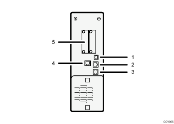 Main unit illustration numbered callout illustration