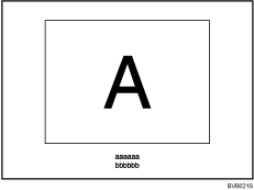 Illustration of date and file name printing