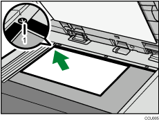 Exposure glass illustration numbered callout illustration