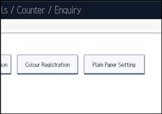 Operation panel screen illustration