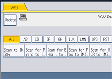 Operation panel screen illustration