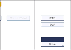 Operation panel screen illustration