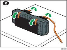 Print cartridge illustration