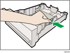 Optional paper feed unit illustration