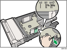 Abbildung Standard-Papiereinzugsmagazin