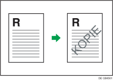 Abbildung Wasserzeichen