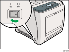 Ilustraci&oacute;n de la impresora