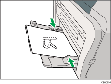 Ilustraci&oacute;n de la bandeja bypass