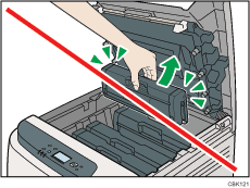 Ilustraci&oacute;n de la impresora