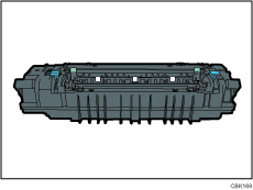 Ilustraci&oacute;n de la unidad de fusi&oacute;n