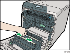 Ilustración de la impresora