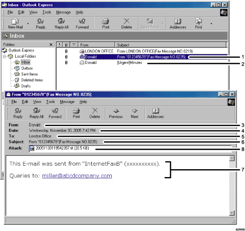 已编号的操作系统屏幕插图