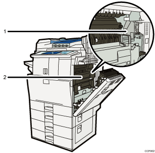 Main unit illustration numbered callout illustration