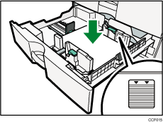 Optional paper tray illustration