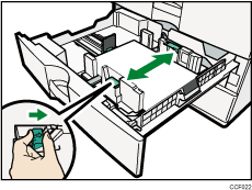 Optional paper tray illustration
