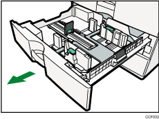Optional paper tray illustration