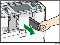 Punch waste box illustration